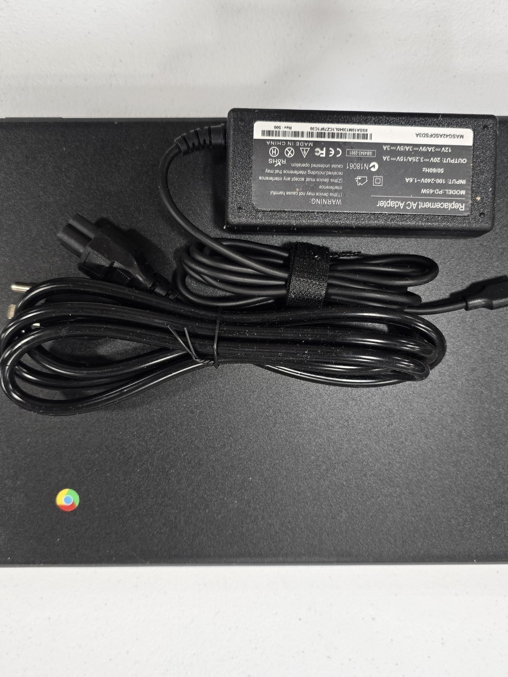 Lenovo Black Laptop With Charger and Power Cord Giveaway